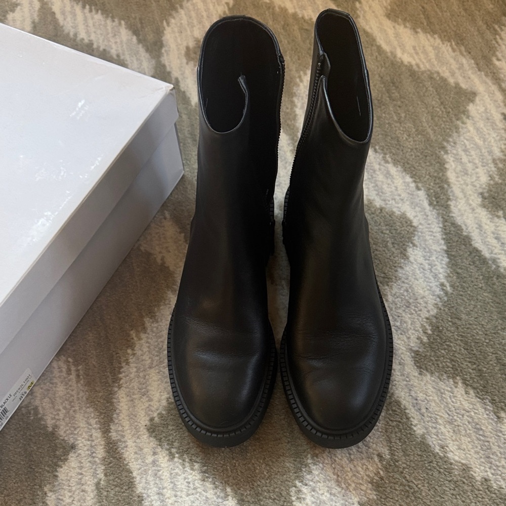 Vince Black Ankle Boots
